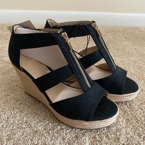 A New Day - Black Espadrilles - Size 8